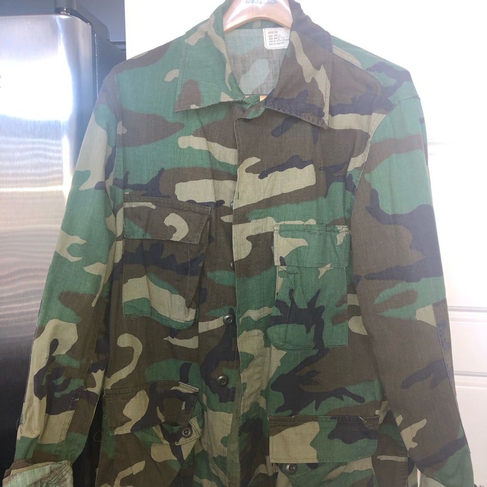 Medium Long Camo Jacket